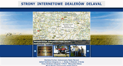 Desktop Screenshot of dealer-delaval.pl